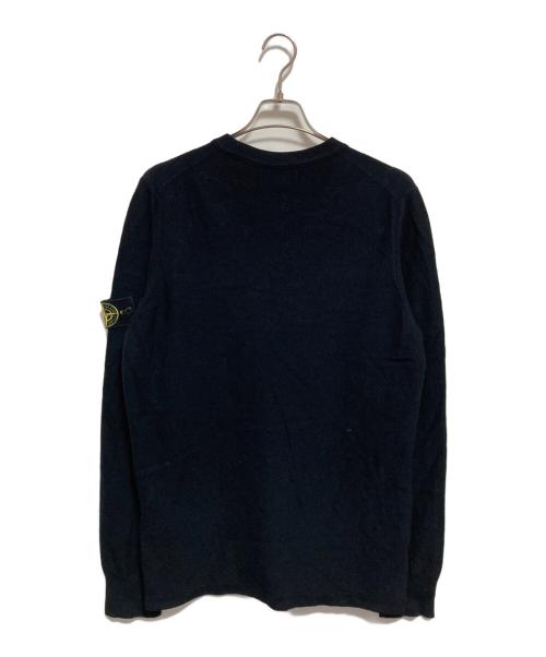 STONE ISLAND（ストーンアイランド）STONE ISLAND (ストーンアイランド) Stretch RWS Wool Sweater ブラック サイズ:Lの古着・服飾アイテム
