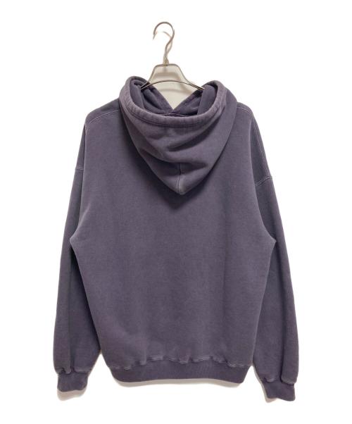 NEIGHBORHOOD（ネイバーフッド）NEIGHBORHOOD (ネイバーフッド) ロゴ パーカー パープル サイズ:Lの古着・服飾アイテム