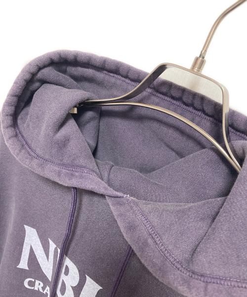NEIGHBORHOOD（ネイバーフッド）NEIGHBORHOOD (ネイバーフッド) ロゴ パーカー パープル サイズ:Lの古着・服飾アイテム