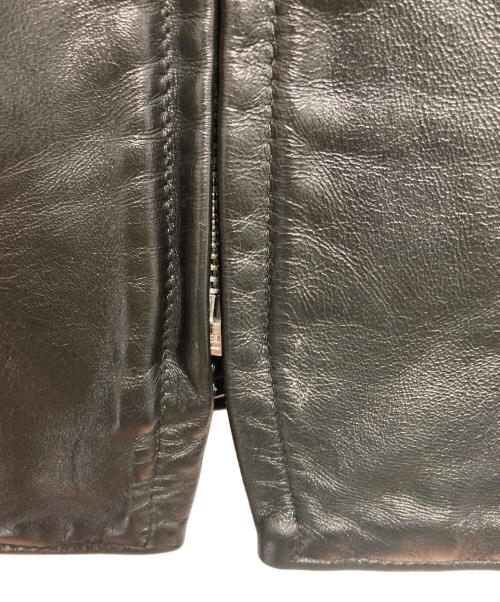 Schott（ショット）Schott (ショット) 641XXH ホースハイド カフェレーサー ライダースジャケット ブラック サイズ:SIZE 38の古着・服飾アイテム