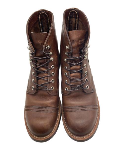RED WING（レッドウィング）RED WING (レッドウィング) Iron Ranger ブラウン サイズ:7の古着・服飾アイテム