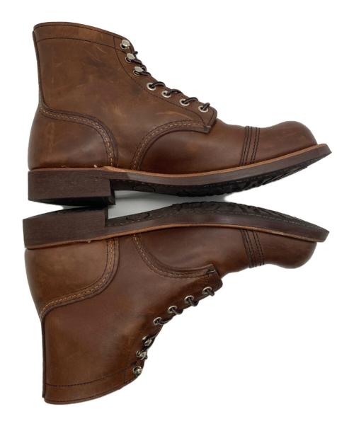 RED WING（レッドウィング）RED WING (レッドウィング) Iron Ranger ブラウン サイズ:7の古着・服飾アイテム