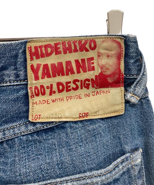 WAREHOUSE（ウエアハウス）WAREHOUSE (ウエアハウス) EVISU (エビス) HIDEHIKO YAMANE (ヒデヒコ ヤマネ) デニムパンツ インディゴ サイズ:Ｗ31の古着・服飾アイテム