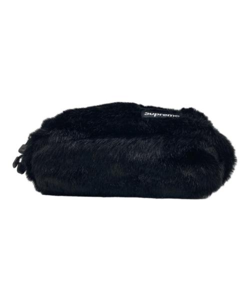 SUPREME（シュプリーム）SUPREME (シュプリーム) THE NORTH FACE (ザ ノース フェイス) Faux Fur Waist Bag ブラックの古着・服飾アイテム