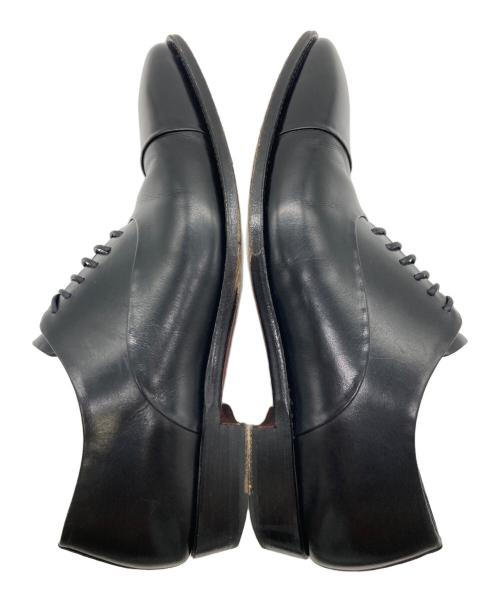 Perfetto（ペルフェット）perfetto (ペルフェット) ストレートチップシューズ ブラック サイズ:8の古着・服飾アイテム