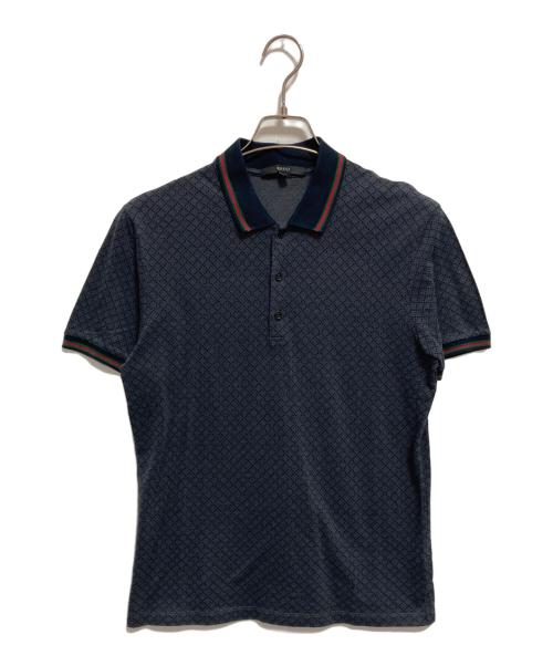 GUCCI（グッチ）GUCCI (グッチ) ポロシャツ ブラック サイズ:Mの古着・服飾アイテム