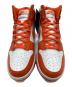 中古・古着 NIKE (ナイキ) DUNK HI RETRO オレンジ×ホワイト サイズ:27.5㎝ 未使用品：8000円