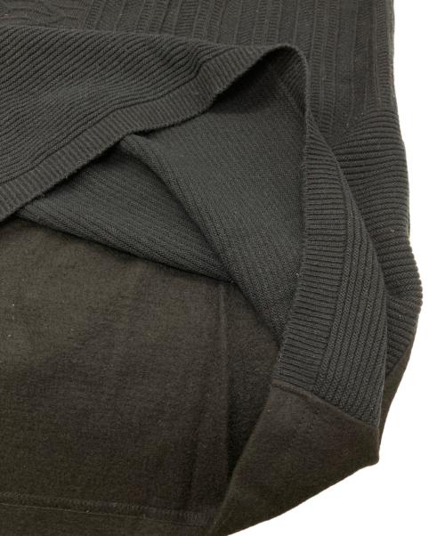 Y's for men（ワイズフォーメン）Y's for men (ワイズフォーメン) 切替ニット ブラック サイズ:3の古着・服飾アイテム