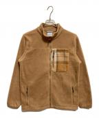 Columbiaコロンビア）の古着「フリースジャケット」｜ベージュ