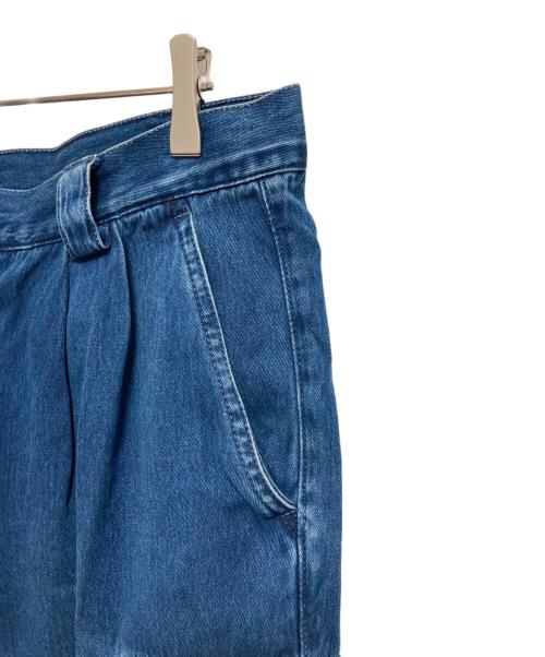 VERSACE JEANS SIGNATURE（ヴェルサーチジーンズシグネチャー）VERSACE JEANS SIGNATURE (ヴェルサーチジーンズシグネチャー) デニムハーフパンツ インディゴ サイズ:SIZE 40の古着・服飾アイテム