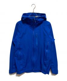 MOUNTAIN HARD WEAR（マウンテンハードウェア）の古着「アルケミーフーデッドジャケット」｜ブルー