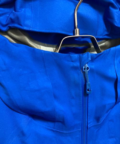 MOUNTAIN HARD WEAR（マウンテンハードウェア）MOUNTAIN HARD WEAR (マウンテンハードウェア) アルケミーフーデッドジャケット ブルー サイズ:Mの古着・服飾アイテム