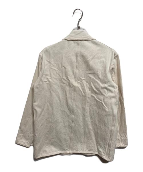 COMOLI（コモリ）COMOLI (コモリ) エクリュデニム ワークジャケット アイボリー サイズ:1の古着・服飾アイテム