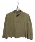 HOMME PLISSE ISSEY MIYAKE（オムプリッセ イッセイ ミヤケ）の古着「プリーツジャケット」｜ベージュ