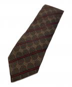 GUCCIグッチ）の古着「シルクワイドタイ」｜ブラウン
