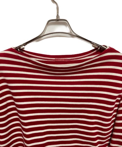 leno（リノ）LENO (リノ) バスクシャツ レッドの古着・服飾アイテム