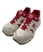 NEW BALANCE×KITHニューバランス×キス）の古着「コラボスニーカー」｜グレー×レッド