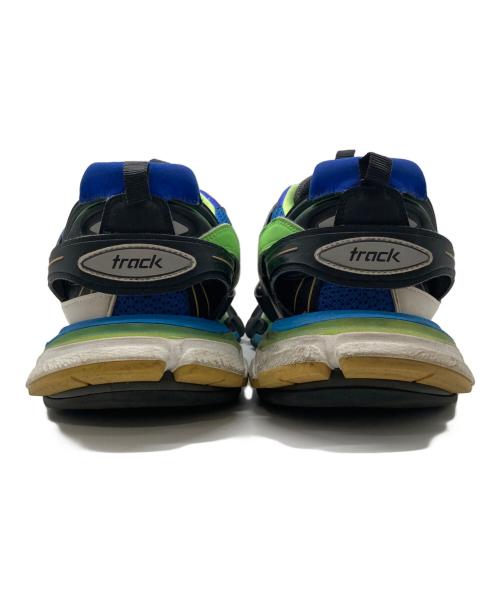 BALENCIAGA（バレンシアガ）BALENCIAGA (バレンシアガ) TRACK スニーカー ブルー×グリーン サイズ:29㎝の古着・服飾アイテム