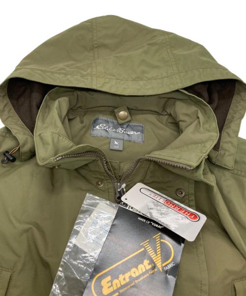 Eddie Bauer（エディーバウアー）Eddie Bauer (エディーバウアー) ライナー付コート グリーン サイズ:Lの古着・服飾アイテム