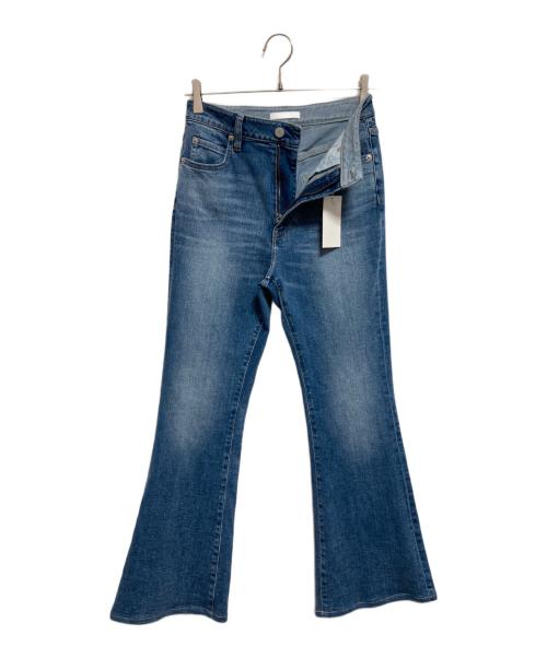 icB（アイシービー）icB (アイシービー) tamachan style スタイルアップ フレアデニム インディゴ サイズ:SIZE 23の古着・服飾アイテム