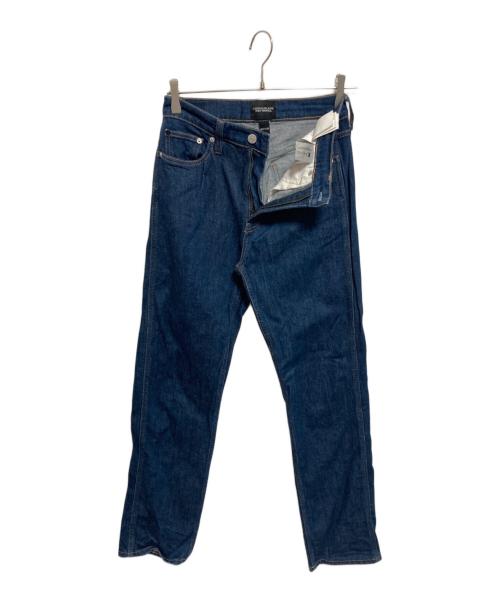 Calvin Klein（カルバンクライン）Calvin Klein (カルバンクライン) ペイント加工デニムパンツ インディゴ サイズ:W27の古着・服飾アイテム