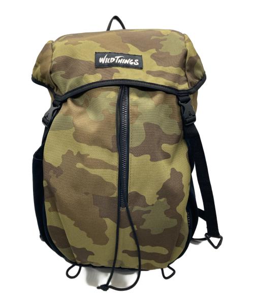 WILD THINGS（ワイルドシングス）WILD THINGS (ワイルドシングス) バックパック オリーブの古着・服飾アイテム