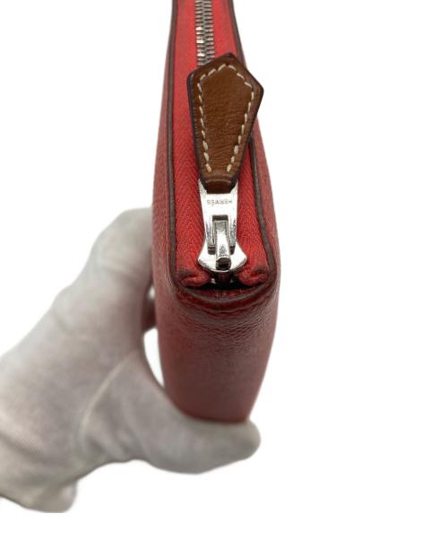 HERMES（エルメス）HERMES (エルメス) アザップロングシルクイン オレンジの古着・服飾アイテム