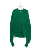 IZOD LACOSTEアイゾッド ラコステ）の古着「アクリルカーディガン」｜グリーン