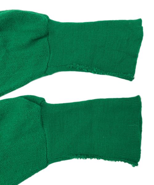 IZOD LACOSTE（アイゾッド ラコステ）IZOD LACOSTE (アイゾッド ラコステ) アクリルカーディガン グリーン サイズ:Lの古着・服飾アイテム