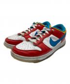 NIKE×FRUiTY PEBBLESナイキ×フルーティー ペブルス）の古着「DUNK LOW QS」｜オレンジ×ホワイト