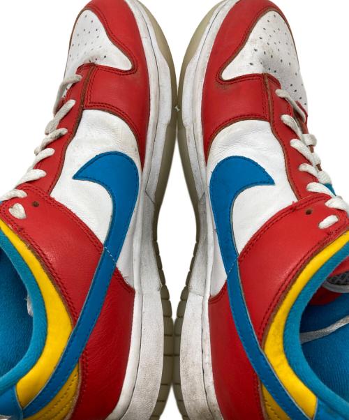 NIKE（ナイキ）NIKE (ナイキ) FRUiTY PEBBLES (フルーティー ペブルス) DUNK LOW QS オレンジ×ホワイト サイズ:27の古着・服飾アイテム