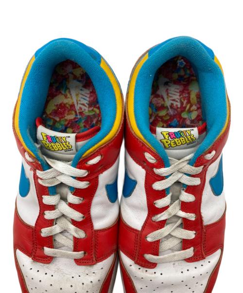NIKE（ナイキ）NIKE (ナイキ) FRUiTY PEBBLES (フルーティー ペブルス) DUNK LOW QS オレンジ×ホワイト サイズ:27の古着・服飾アイテム