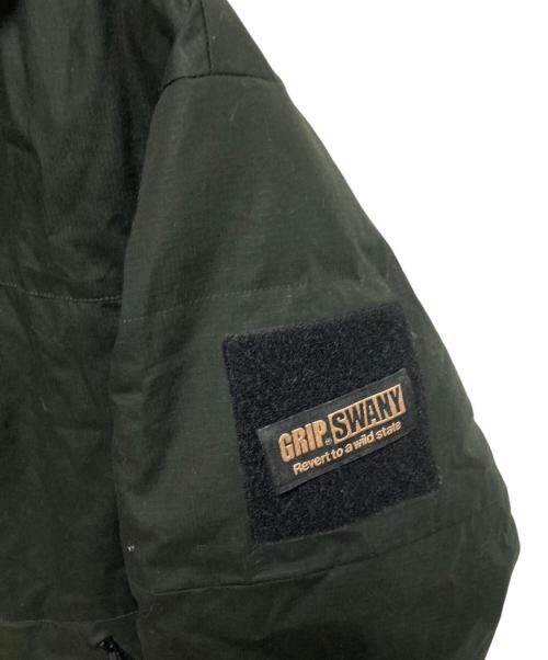 GRIP SWANY（グリップスワニー）GRIP SWANY (グリップスワニー) ファイアプルーフ ダウンジャケット 4.0 G グリーン サイズ:Mの古着・服飾アイテム
