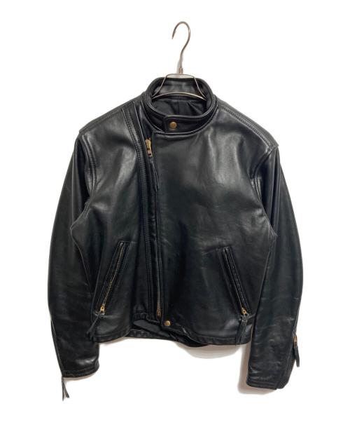Langlitz Leathers（ラングリッツレザー）Langlitz Leathers (ラングリッツレザー) Cascade シングルライダースジャケット ブラック サイズ:42の古着・服飾アイテム