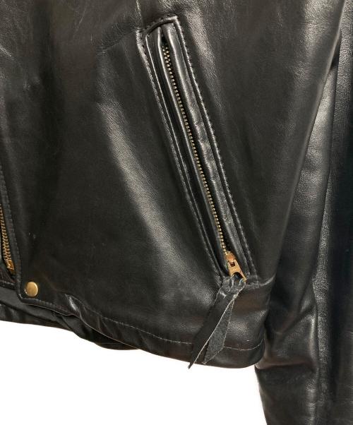 Langlitz Leathers（ラングリッツレザー）Langlitz Leathers (ラングリッツレザー) Cascade シングルライダースジャケット ブラック サイズ:42の古着・服飾アイテム