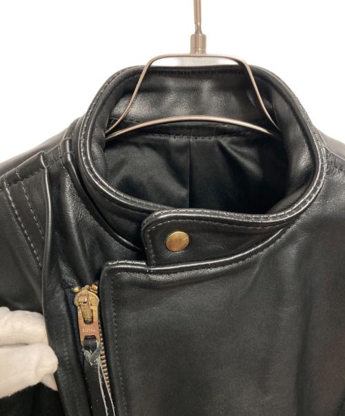 Langlitz Leathers（ラングリッツレザー）Langlitz Leathers (ラングリッツレザー) Cascade シングルライダースジャケット ブラック サイズ:42の古着・服飾アイテム