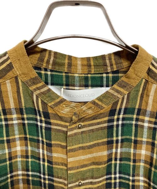 ASEEDONCLOUD（アシードンクラウド）ASEEDONCLOUD (アシードンクラウド) AUTOMATA ENGINEER SHIRTS ブラウン×グリーン サイズ:Sの古着・服飾アイテム