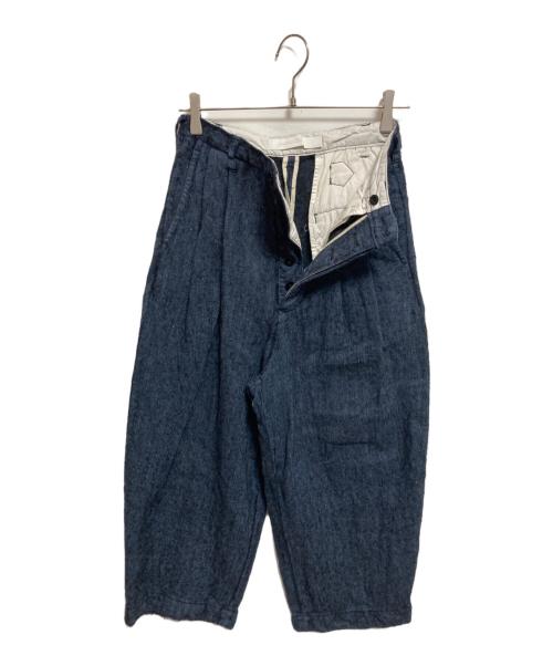 ASEEDONCLOUD（アシードンクラウド）ASEEDONCLOUD (アシードンクラウド) Sankayo trousers インディゴ サイズ:XSの古着・服飾アイテム