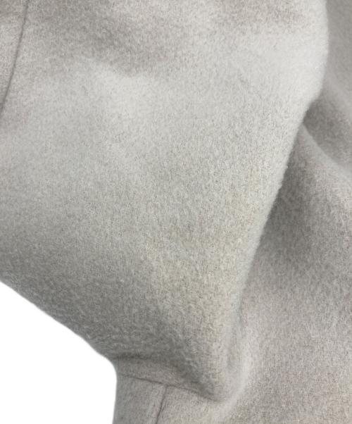 SALON adam et rope'（サロンアダムエロペ）SALON adam et rope' (サロンアダムエロペ) Super100's WOOLOOP チェスターフィールドコート ベージュ サイズ:Mの古着・服飾アイテム