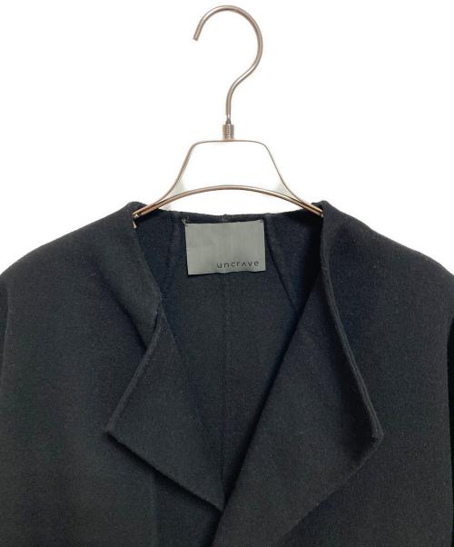 uncrave（アンクレイヴ）uncrave (アンクレイヴ) ウールコート ブラック サイズ:1の古着・服飾アイテム