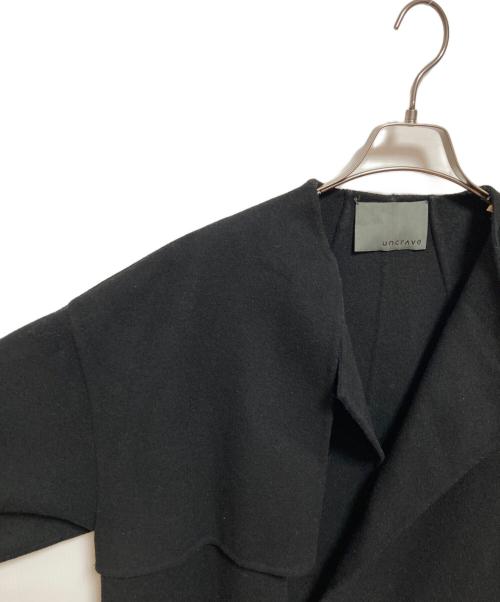 uncrave（アンクレイヴ）uncrave (アンクレイヴ) ウールコート ブラック サイズ:1の古着・服飾アイテム
