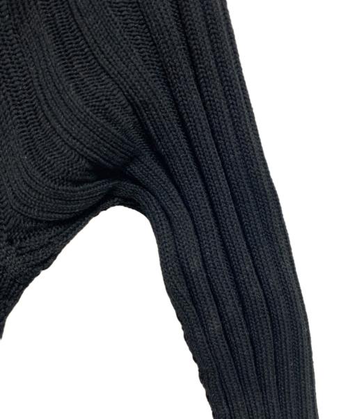 CFCL（シーエフシーエル）CFCL (シーエフシーエル) POTTERY GLITTER LONG SLEEVE DRESS ブラック サイズ:3の古着・服飾アイテム