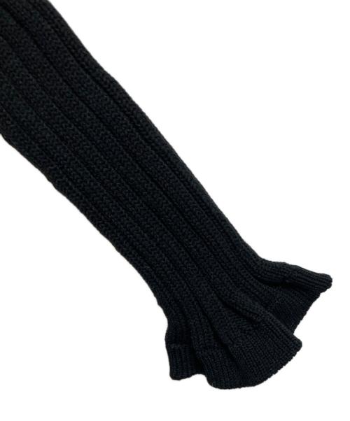 CFCL（シーエフシーエル）CFCL (シーエフシーエル) POTTERY GLITTER LONG SLEEVE DRESS ブラック サイズ:3の古着・服飾アイテム