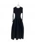 CFCL (シーエフシーエル) POTTERY GLITTER LONG SLEEVE DRESS ブラック サイズ:3：38000円