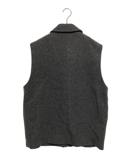 SACRA（サクラ）SACRA (サクラ) ラムウール メルトンジレ グレー サイズ:38の古着・服飾アイテム