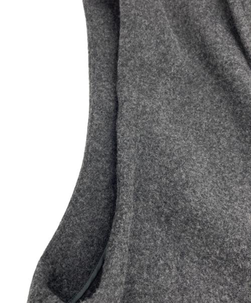 SACRA（サクラ）SACRA (サクラ) ラムウール メルトンジレ グレー サイズ:38の古着・服飾アイテム