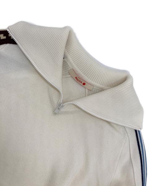 BACCA（バッカ）BACCA (バッカ) ウールポリエステル スキーニット アイボリー サイズ:Sの古着・服飾アイテム