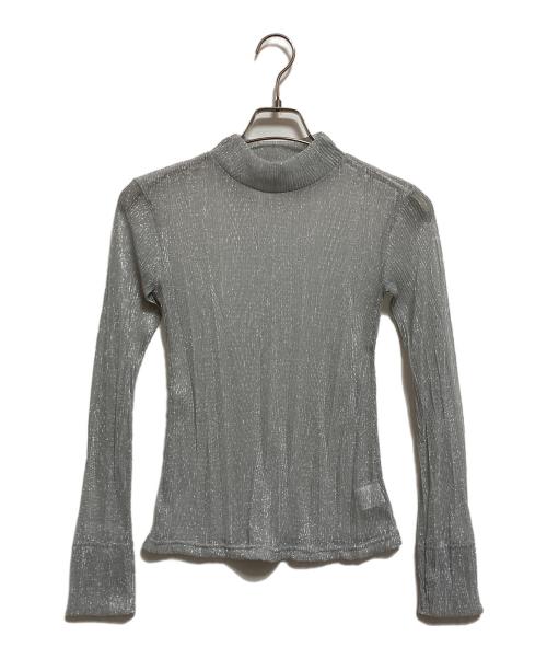 POPPY（ポピー）POPPY (ポピー) ハイネックカットソー グレー サイズ:FREEの古着・服飾アイテム
