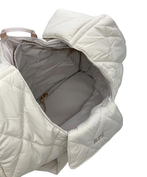 moncheri（モンシェリ）moncheri (モンシェリ) キルティングメッシュ付きフロントリュック ベージュ サイズ:Sの古着・服飾アイテム