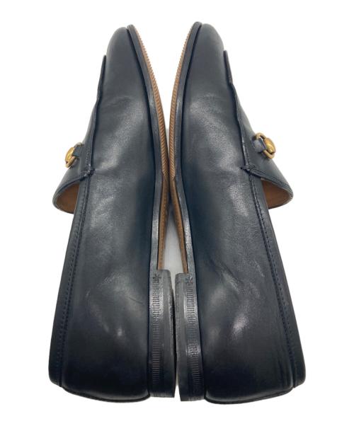 GUCCI（グッチ）GUCCI (グッチ) ヨルダーン ホースビットローファー ブラック サイズ:38の古着・服飾アイテム